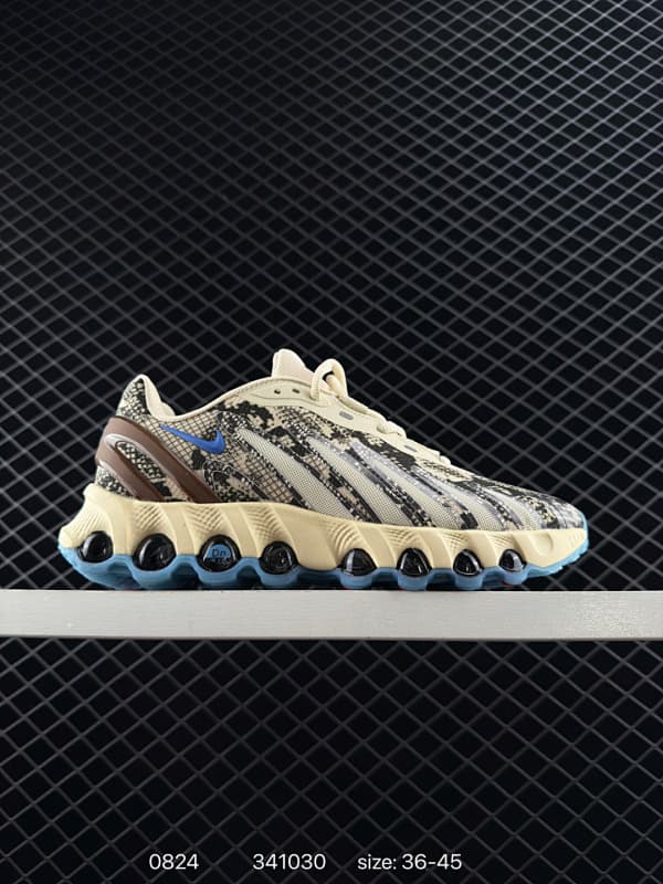 Nike Lifestyle Sneakers – Beige/Blue