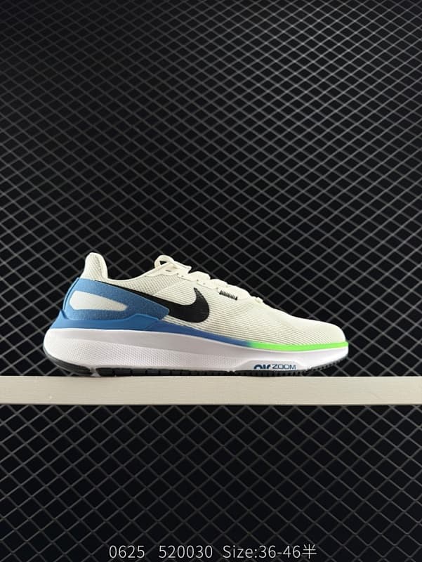 Nike Air Zoom Running Shoes – White/Blue