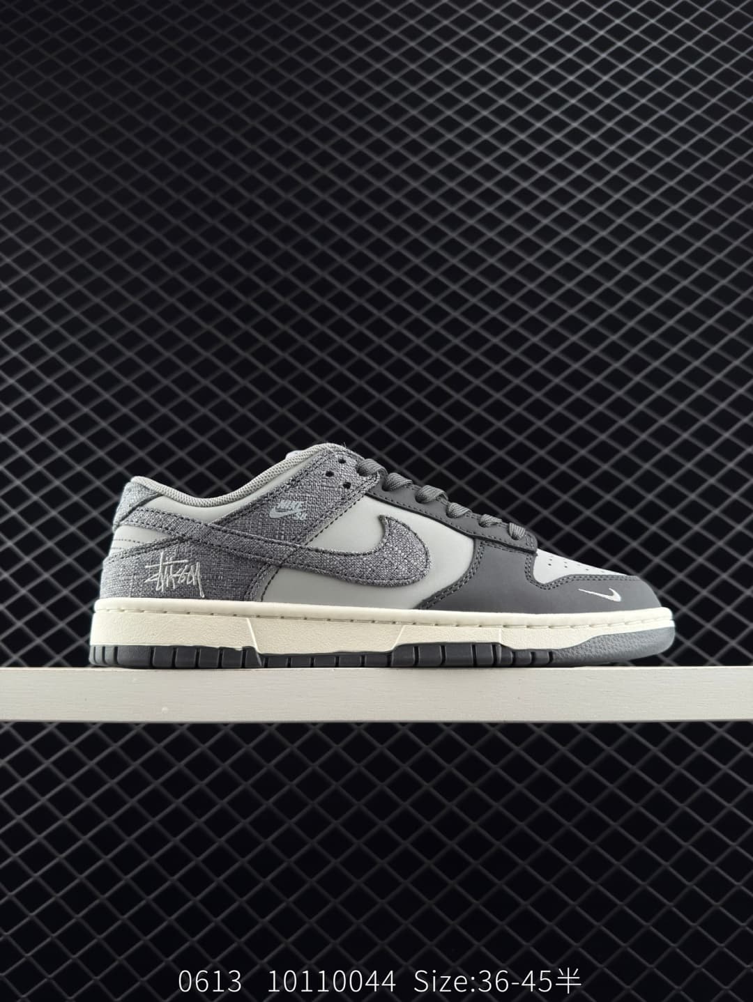 Nike Dunk Low Lifestyle Sneakers – Gray/White