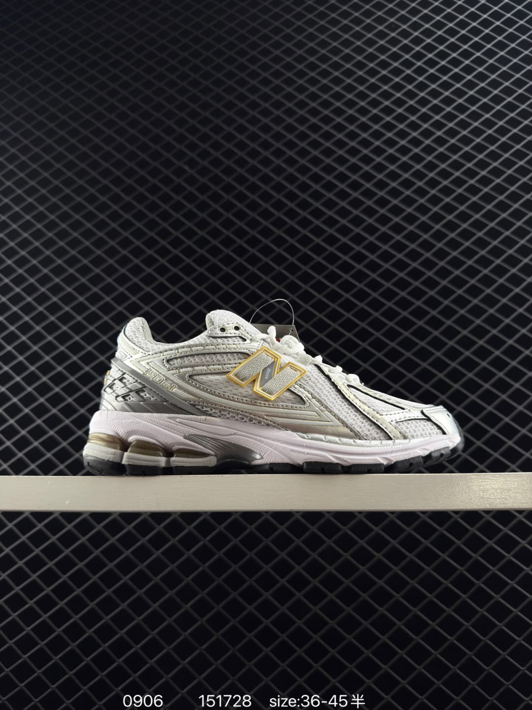 New Balance 906K Lifestyle Sneakers – Silver/Gold