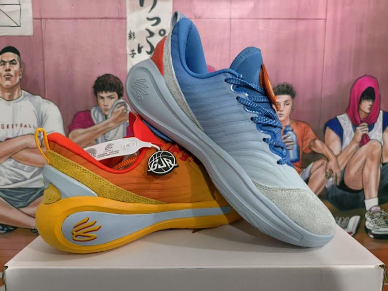 Generic Basketball Shoes – Blue/Multicolor
