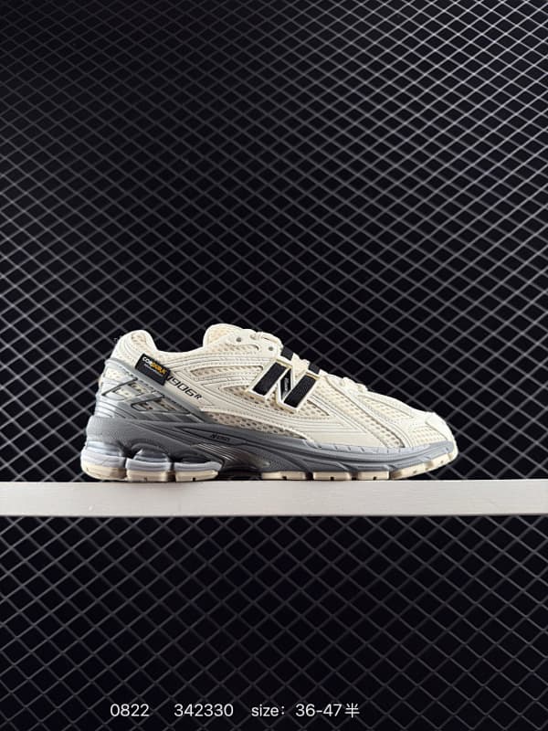 New Balance 906R Lifestyle Sneakers – Beige/Gray