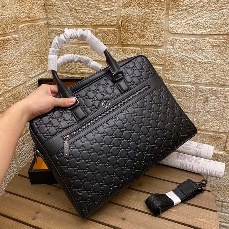 Gucci Handbags – Black/Silver