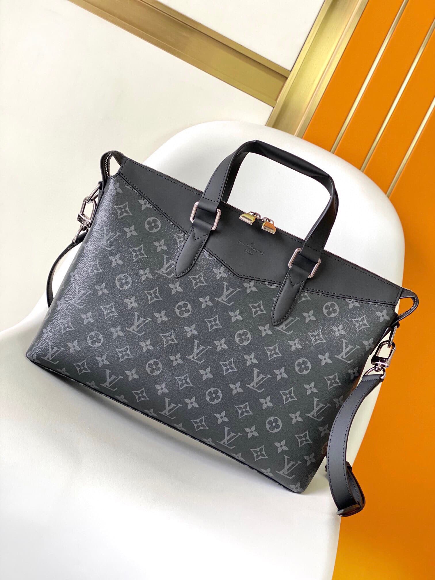 Louis Vuitton Tote Bag – Black/Gray