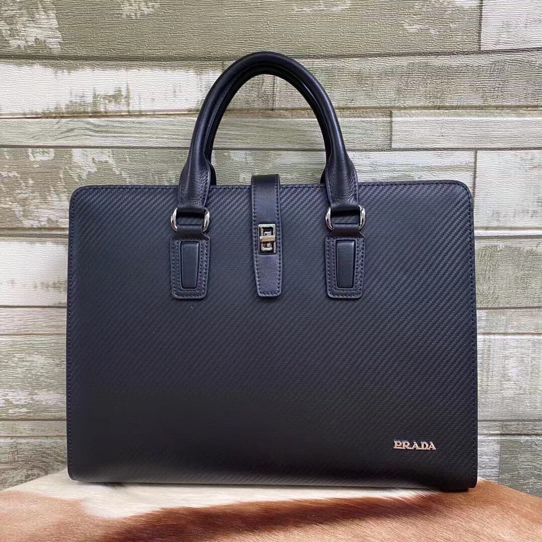 Prada Handbags – Black/Gold