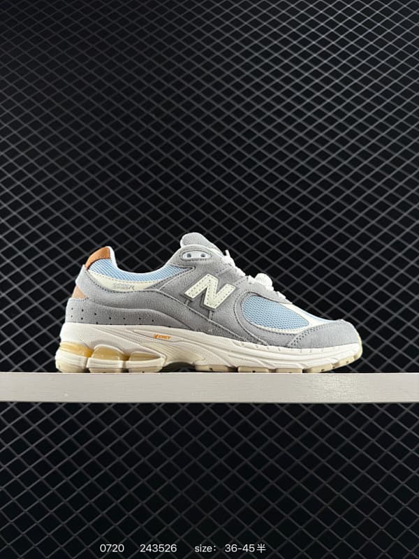 New Balance 2002R Lifestyle Sneakers – Gray/Blue