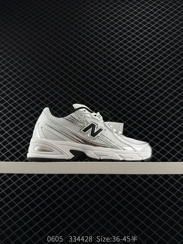 New Balance Lifestyle Sneakers – White/Black