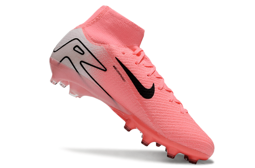 Nike MG Gripknit Firm-Ground Soccer Shoes – Pink/White