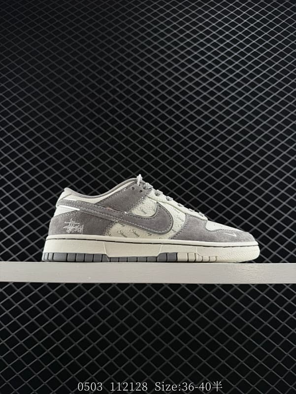 Nike Dunk Lifestyle Sneakers – Gray/White