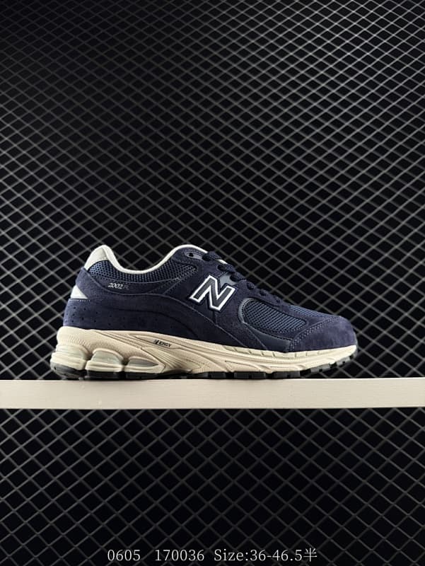 New Balance 2002R Lifestyle Sneakers – Navy/Beige