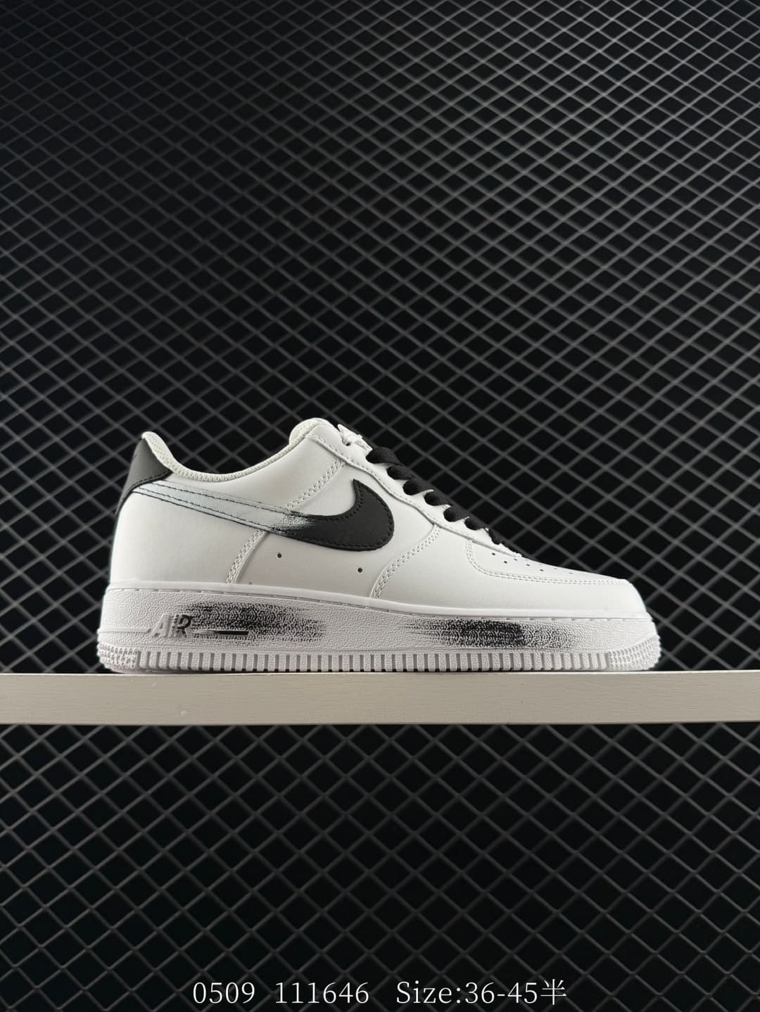 Nike Air Force 1 Lifestyle Sneakers – White/Black