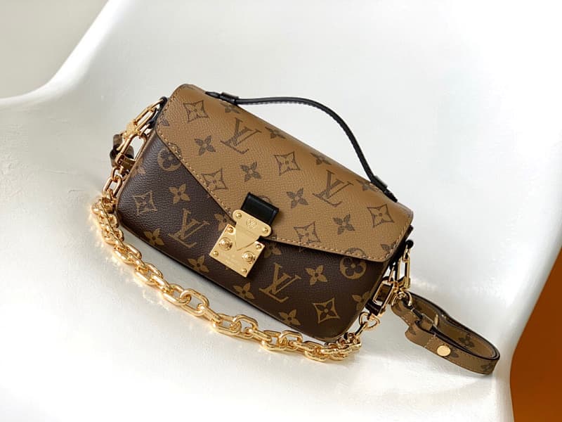 Louis Vuitton Chain Bag – Brown/Beige