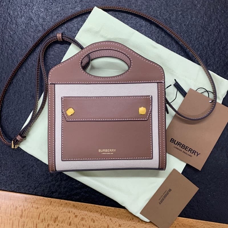 Burberry Tote Bag – Brown/Beige