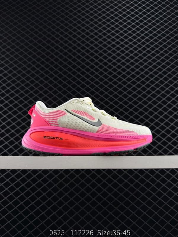 Nike ZoomX Running Shoes – Pink/Beige