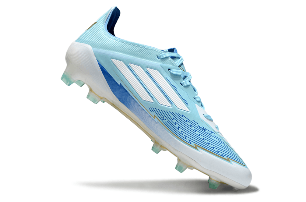 Adidas Messi Firm-Ground Soccer Shoes – Blue/White