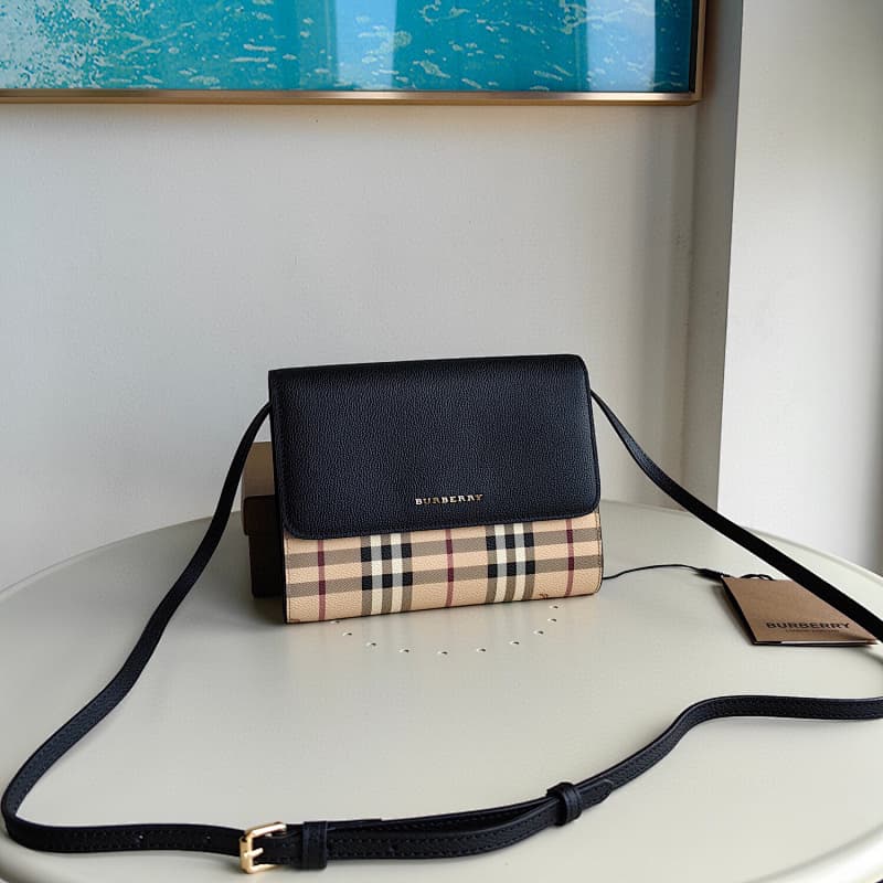 Burberry Crossbody Bags – Black/Beige