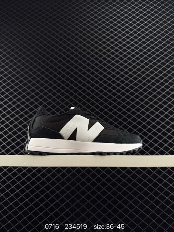 New Balance Lifestyle Sneakers – Black/White