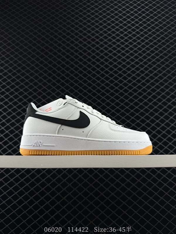 Nike Air Force 1 Lifestyle Sneakers – White/Black