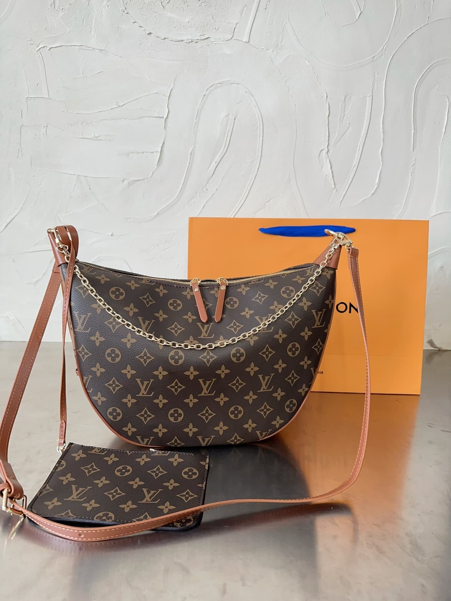 Louis Vuitton Saddle Bag – Brown/Beige