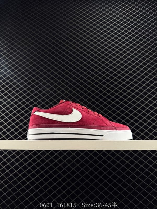 Nike Lifestyle Sneakers – Red/White
