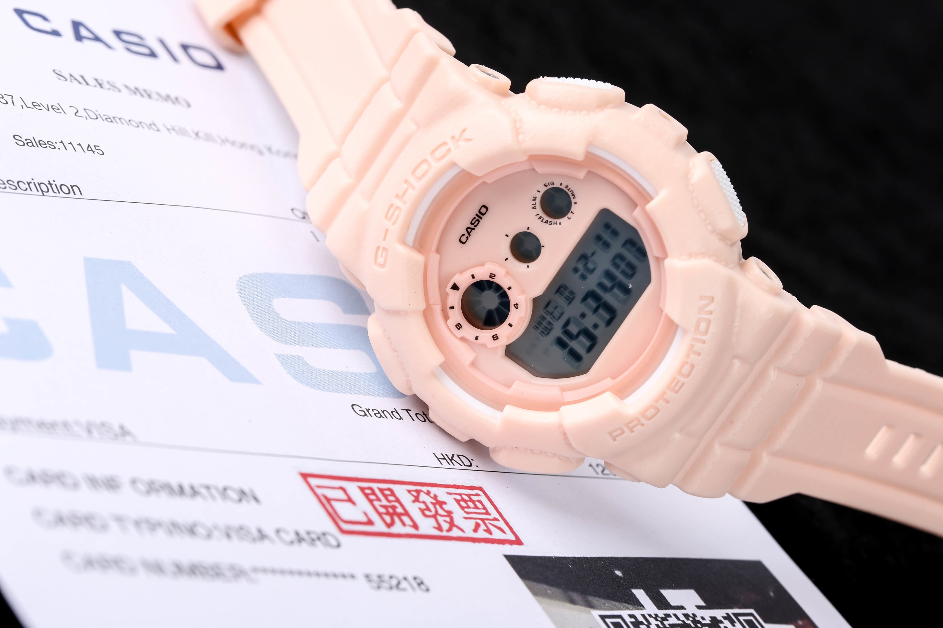 Casio G-SHOCK Sports Watch – Pink/Black