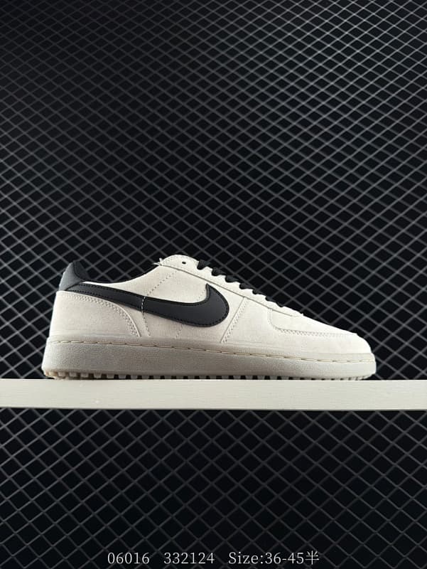Nike Lifestyle Sneakers – Beige/Black